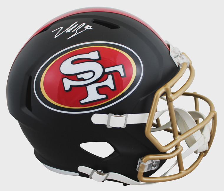 Nick Bosa Signed 2025 Rivalries Riddell Full Size Speed Replica Helmet
