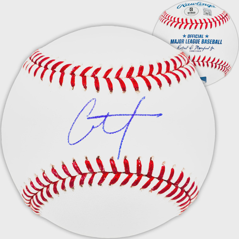 Coby Mayo Signed Baltimore Orioles Baseball (Official MLB Memorabilia)
