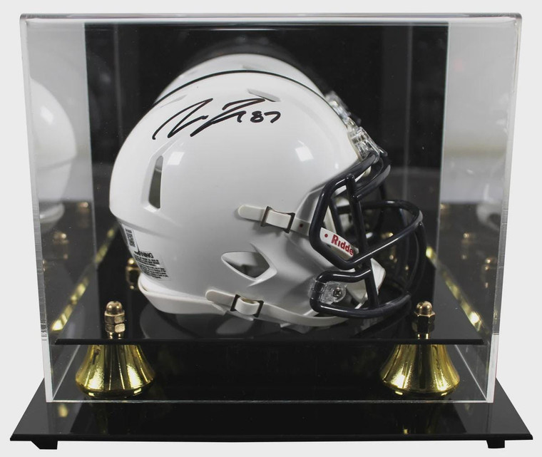 Pat Freiermuth Signed Penn State Mini Helmet w/ Display Case (Autographed Collectible)
