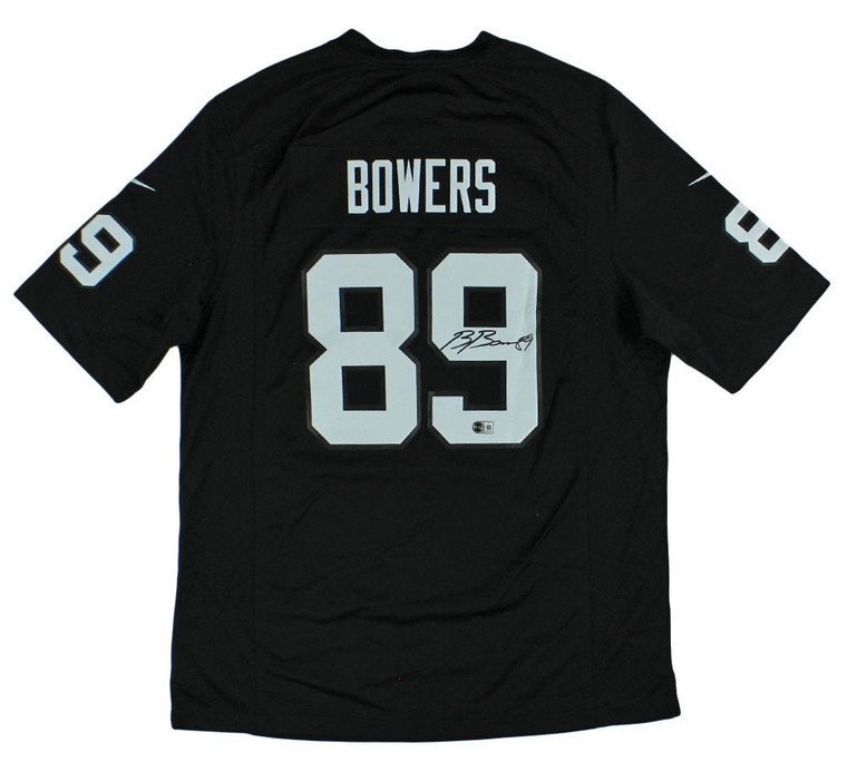 Brock Bowers Signed Las Vegas Raiders Nike Jersey (2024 Rookie)
