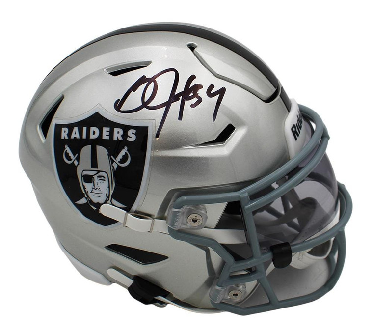 Bo Jackson Signed Las Vegas Raiders SpeedFlex Helmet (Mid-Size NFL Collectible)
