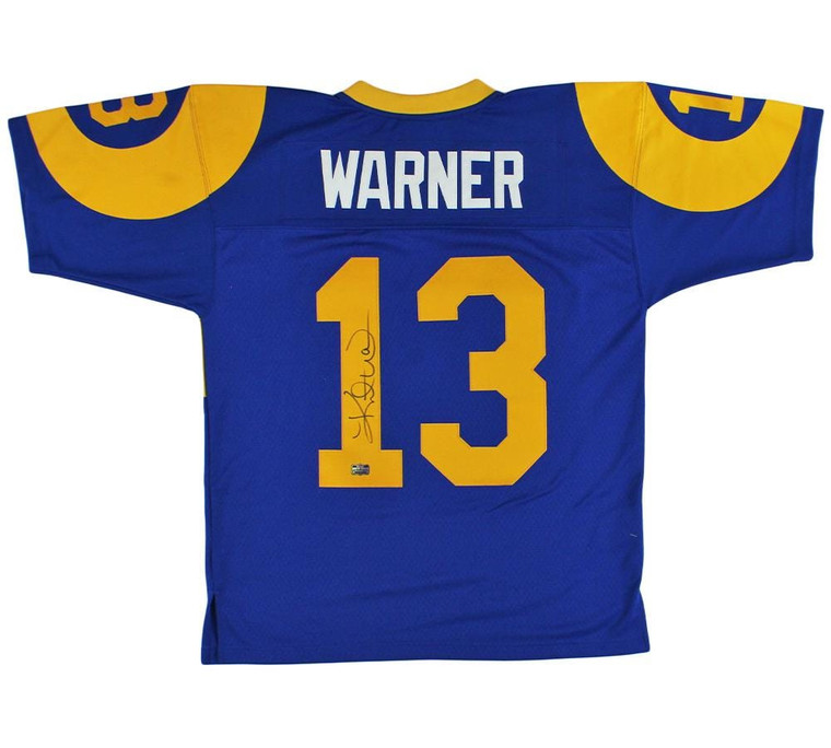 Kurt Warner Signed 1999 Rams Mitchell & Ness Legacy Jersey (Autographed)