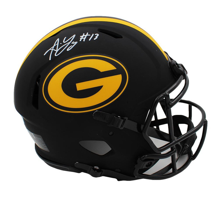 Allen Lazard Signed Green Bay Packers Eclipse Helmet (Autographed Memorabilia)
