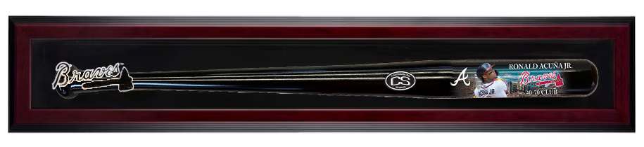 Ronald Acuna Jr. Signed Atlanta Braves Rawlings Blue Chrome MLB Bat – Super  Sports Center