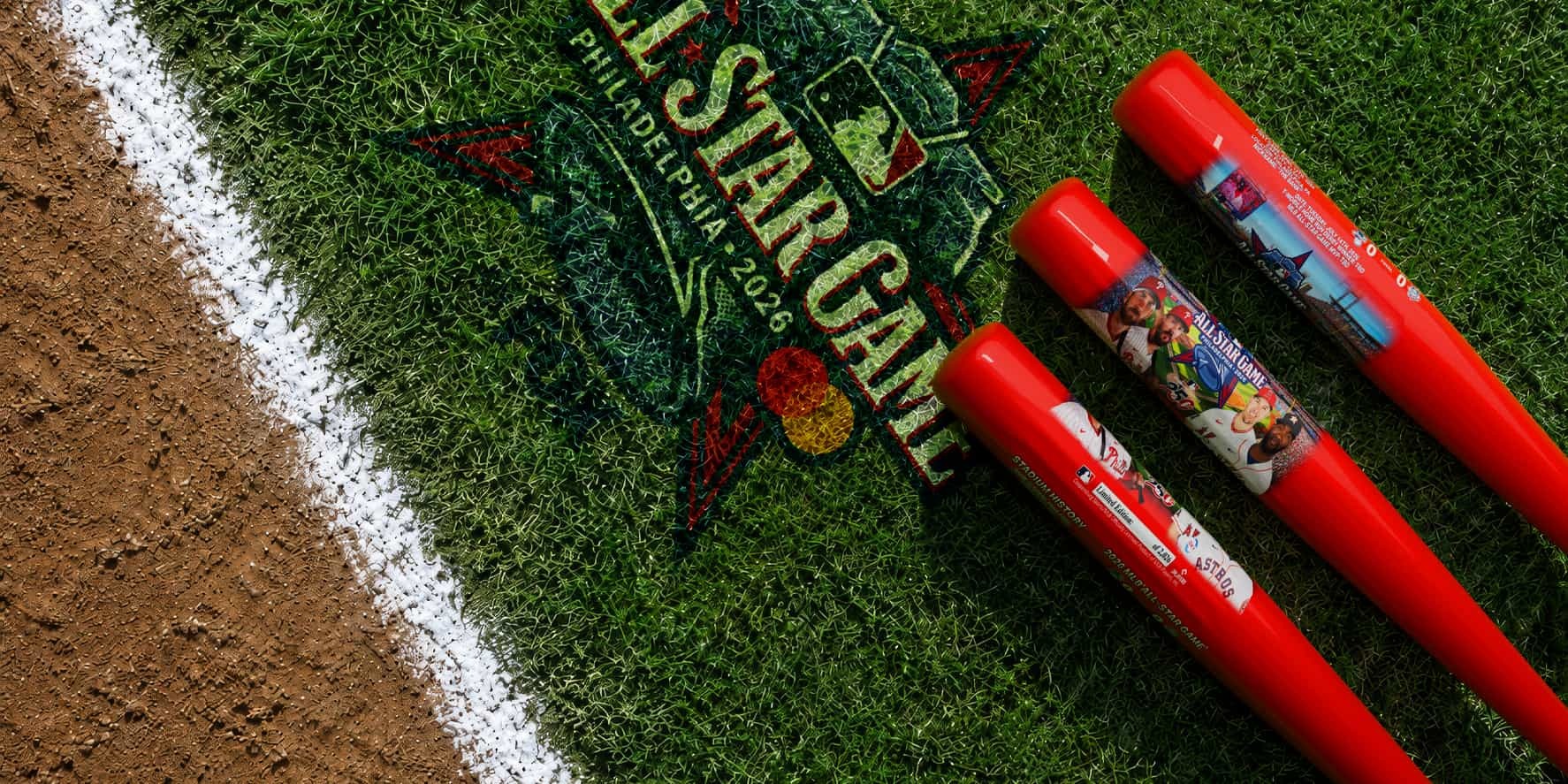 2026 MLB Phillies All Star Game Bat