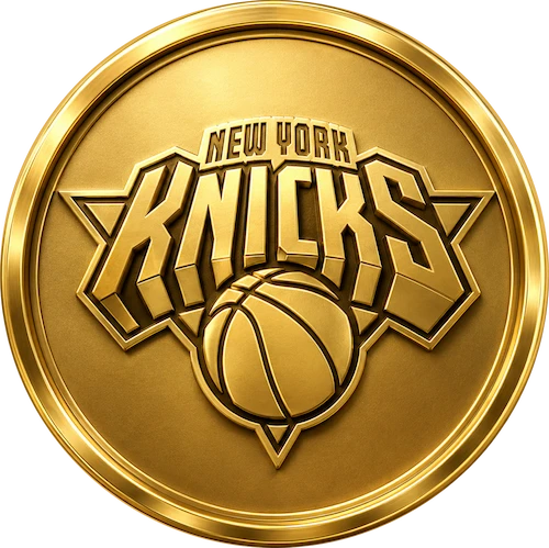New York Knicks Gold Edition Championship Basketball | Nikco Sports
