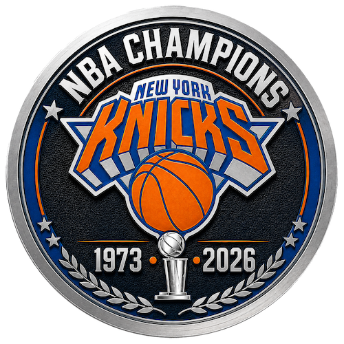 Knicks 2026 NBA Championship logo