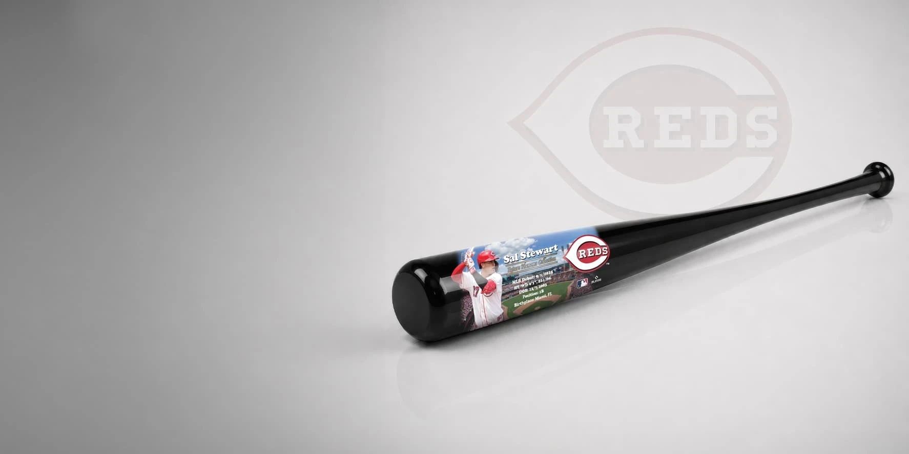 Sal Stewart Cincinnati Reds "Future Phenoms" Limited Edition Bat