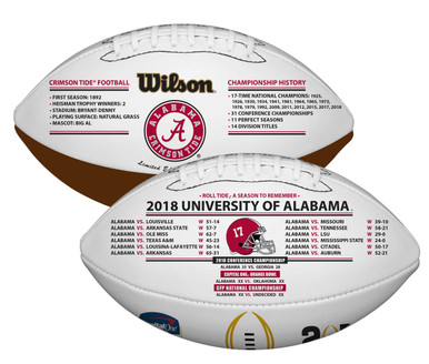 Alabama 2018 19 Cfp Commemorative Football