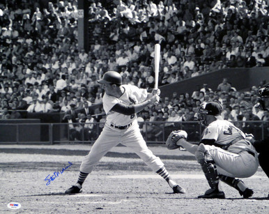 St. Louis Cardinals Stan Musial Autographed Gray Mitchell & Ness