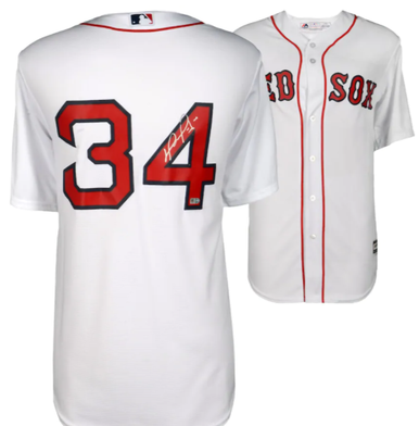David Ortiz Autographed Boston Red Sox Replica Jersey Inscribed Boston  Strong