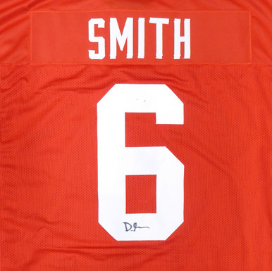 Bama #6 For Men DeVonta Smith Jersey Crimson High School Pictorial Fashion  Football 944371-604