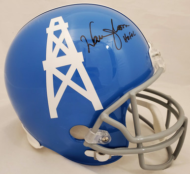 Warren Moon Houston Oilers Fanatics Authentic Autographed Blue