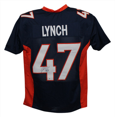 John Lynch Autographed/Signed Pro Style TB Orange XL Jersey BAS 31556 –  Denver Autographs