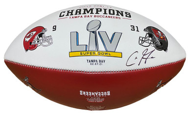 NFL Auction  Buccaneers - Chris Godwin Signed Super Bowl LV Mini