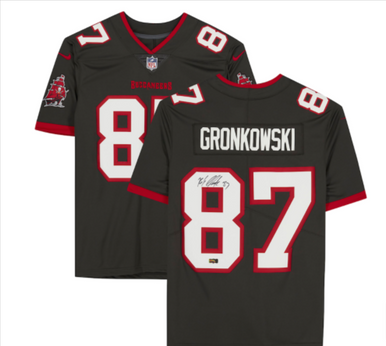 Nike Men's Tampa Bay Buccaneers Rob Gronkowski #87 White Game