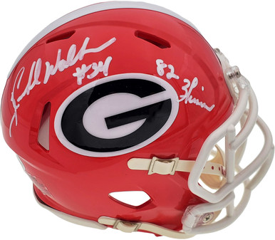 HumpBack 17歳　サイン入り　激レア Shop Herschel Walker Georgia Bulldogs Signed Speed Mini Helmet