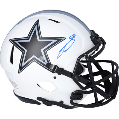 Deion Sanders Dallas Cowboys Signed Eclipse Black FS Authentic Speed Helmet