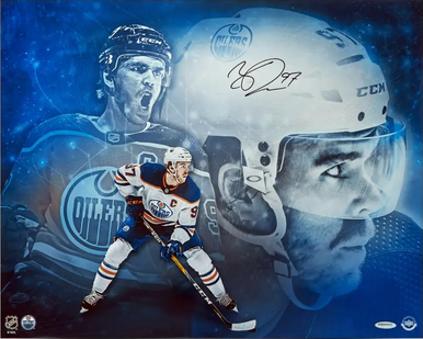 Shop Wayne Gretzky and Connor McDavid Edmonton Oilers Signed