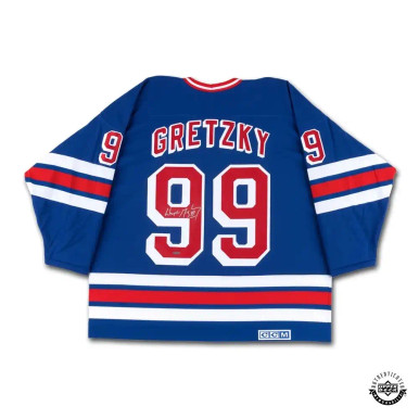 Wayne Gretzky Signed Rangers Captain Jersey (Beckett LOA