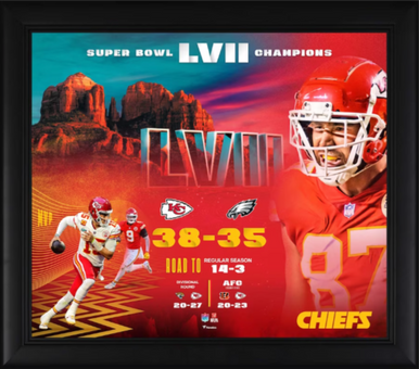 Buy Kansas City Chiefs Super Bowl LVII Football Limited Edition Exclusive  at Nikco Sports