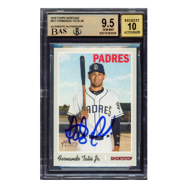 2019 Fernando Tatis San Diego Padres Signed Blue 50th Jersey RC Signature  MLB