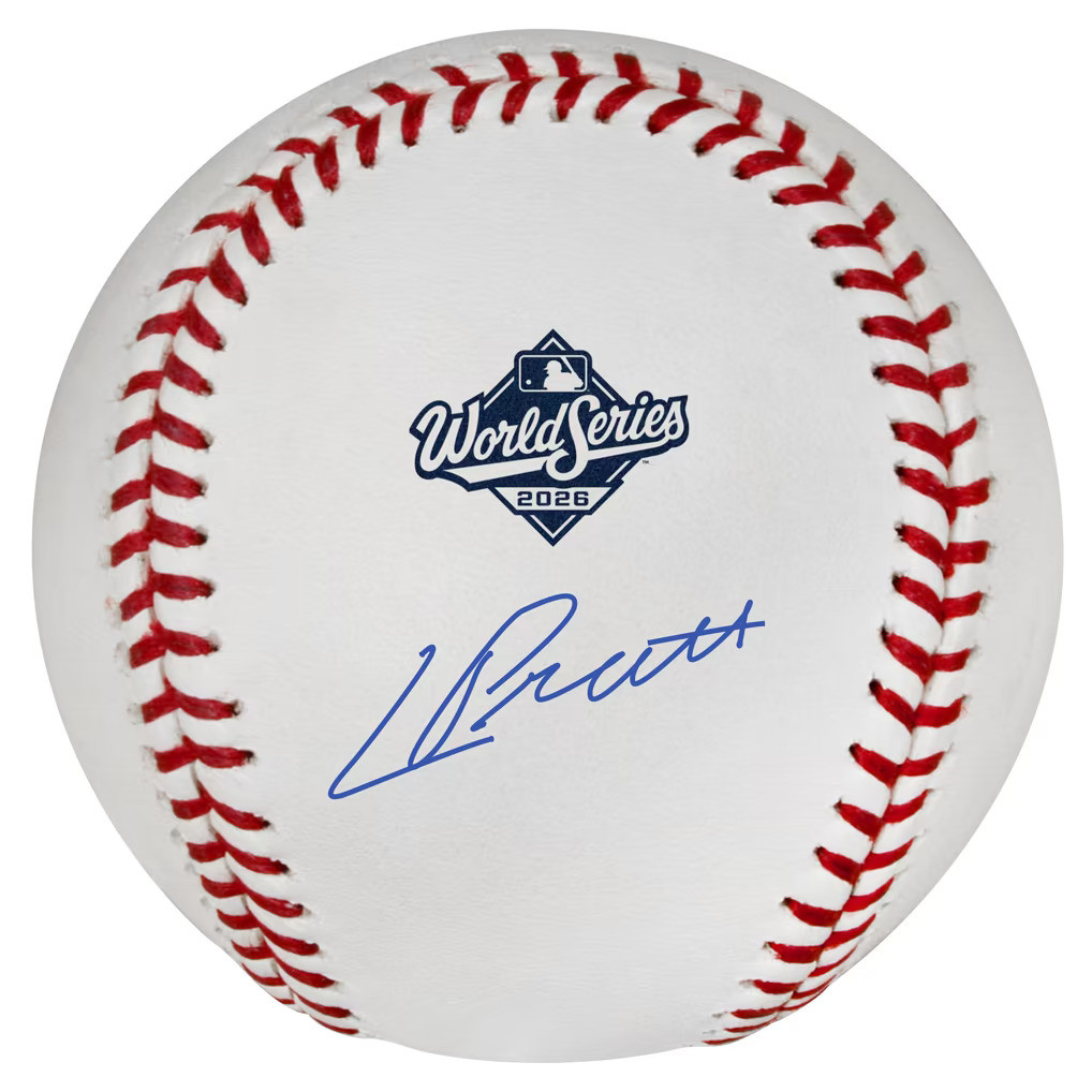 Cooper Pratt autographed official 2026 World Series baseball