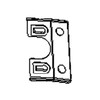 127-9233 PLATE-GUIDE PUSH ROD - TORO Genuine OEM Part