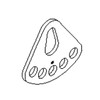 138-2564 PLATE-ADJUSTMENT HOC - TORO Genuine OEM Part