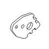 139-5451 ARM-PIVOT REAR - TORO Genuine OEM Part