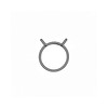 613489 - HOSE CLAMP SM - TORO Genuine OEM Part