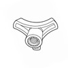 734740 HANDLE KNOB TORO Genuine OEM Part