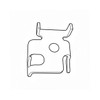 82-8780 - CLAMP-CABLE - TORO Genuine OEM Part