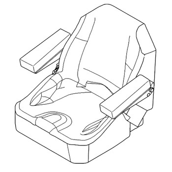 116-0038 - SEAT ASSEMBLY - TORO Genuine OEM Part