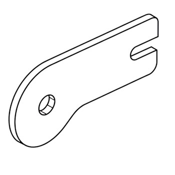 116-7846 - PLATE-FRICTION SPEED CONTROL - TORO Genuine OEM Part