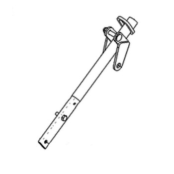 116-9883-03 - HANDLE-LOWER LEFT HAND - TORO Genuine OEM Part