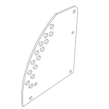 117-0366 - PLATE-HOC OUTER - TORO Genuine OEM Part