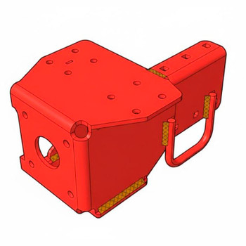 117-3605-03 - LEFT HAND MOTOR MOUNT ASSEMBLY - TORO Genuine OEM Part