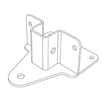 117-5352-03 - SUPPORT-BAGGER - TORO Genuine OEM Part