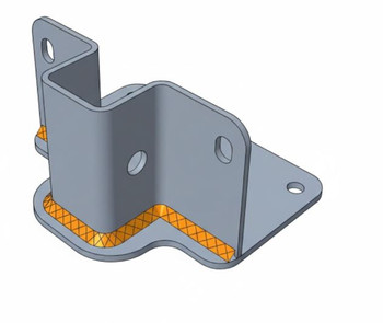 120-7120-03 - SUPPORT-BAGGER - TORO Genuine OEM Part