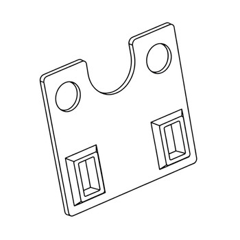 121-0247 - PLATE-GUIDE PUSH ROD - TORO Genuine OEM Part