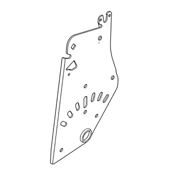 121-2394-03 - LEFT HAND HOC PLATE ASSEMBLY - TORO Genuine OEM Part