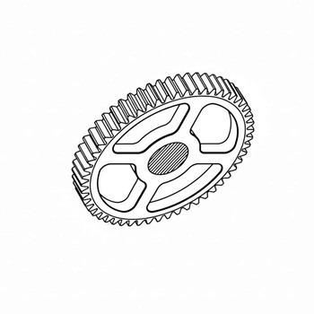 1213237 GEAR54T TORO Genuine OEM Part