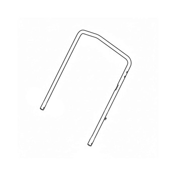 121-6199 - HANDLE ASSEMBLY WITH DECALS - TORO Genuine OEM Part - NO LONGER AVAILABLE