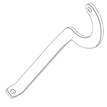 121624503 PLATEBRAKE TORO Genuine OEM Part