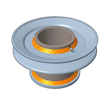 1250086 PULLEYBAGGER TORO Genuine OEM Part