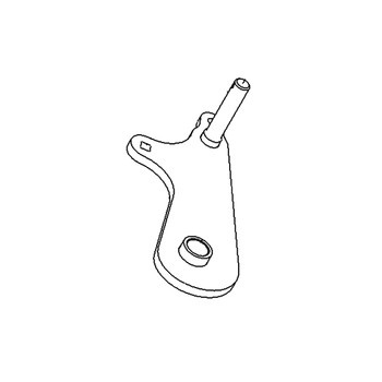 126-0829 - WHEEL ARM ASSEMBLY-LEFT HAND WITH BEARINGS - TORO Genuine OEM Part 126-0829 - WHEEL ARM ASSEMBLY-LEFT HAND WITH BEARINGS - TORO Genuine OEM Part