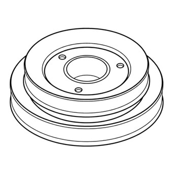 126-4800 - SHEAVE-DOUBLE - TORO Genuine OEM Part