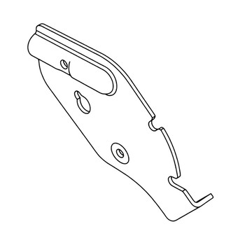 127681403 PLATEHANDLE RIGHT HAND TORO Genuine OEM Part