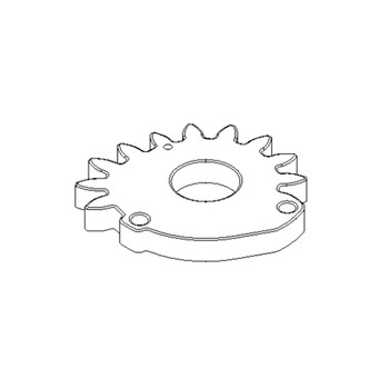 1300689 GEARWHEEL 15 TOOTH TORO Genuine OEM Part